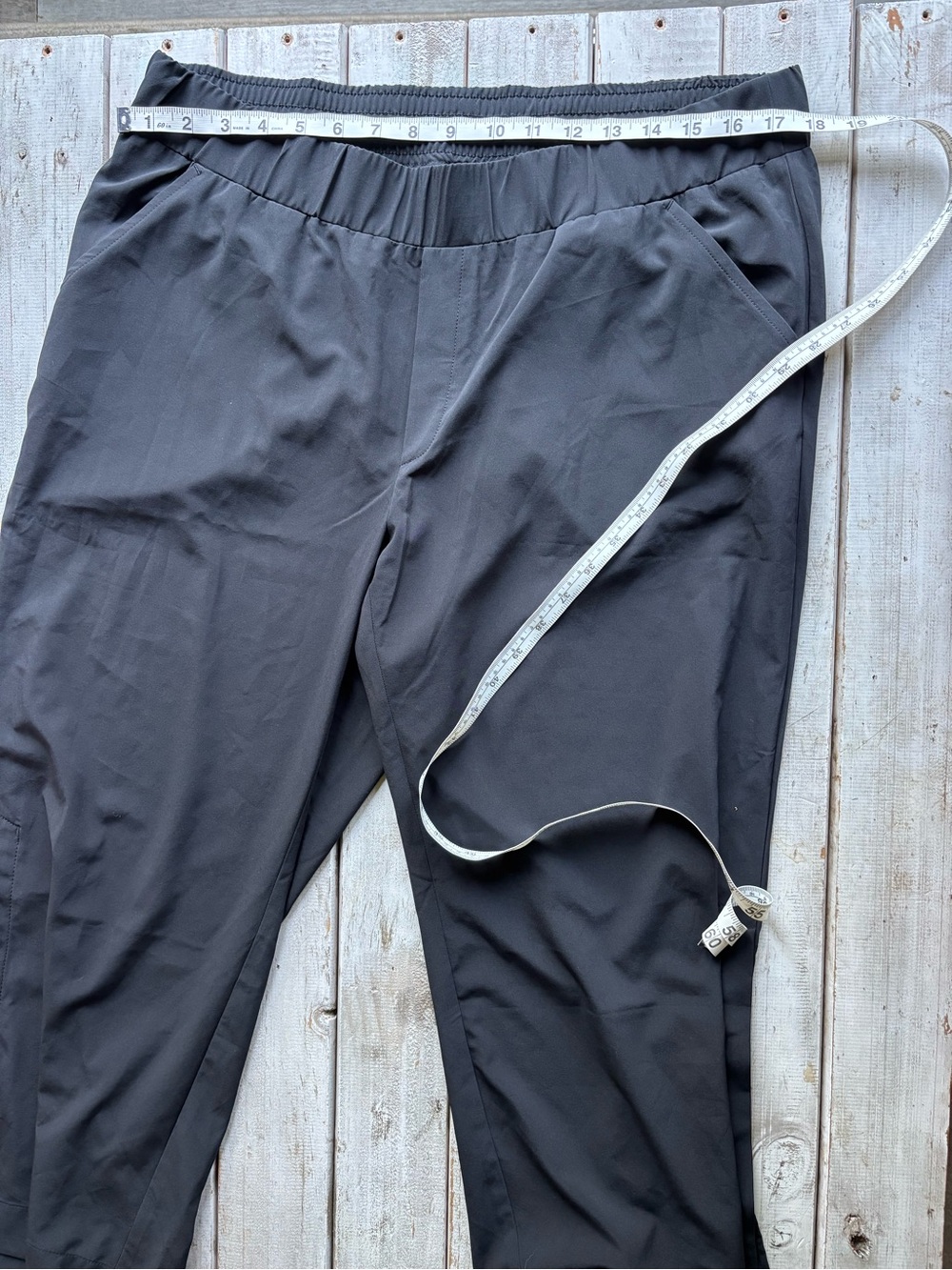 J.Jill Fit On-The-Go Black Pull On Ankle Pants 1X NWT Travel - Picture 7 of 14